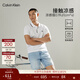 Calvin KleinJeans夏季男士美式復古經(jīng)典潮流休閑ck寬松淺色洗水牛仔短褲 1AA-牛仔淺藍 32