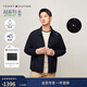 Tommy Hilfiger25春夏新款男裝潮流商務(wù)休閑運動(dòng)透氣防風(fēng)防水翻領(lǐng)行政夾克外套 藏青色DW5 S （推薦：120-135斤）