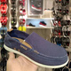CORCS CROCS 卡洛馳夏季風(fēng)尚沃爾盧帆布鞋男單鞋戶(hù)外透氣休閑鞋一腳蹬懶人鞋 沃爾盧-牛仔藍 43