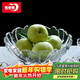 青蘋(píng)果新年禮物果斗玻璃果盤(pán)歐式簡(jiǎn)約客廳婚慶節日零食彩盒裝8.45英寸