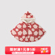 巴厘小豬寶寶外出披風(fēng)斗篷秋冬季女童拜年服防風(fēng)棉襖加厚保暖冬裝兒童外套 椒個(gè)朋友 120