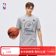 NBA官方2025賽季西區雷霆奪冠紀念短袖T恤男女裝亞歷山大同款t恤上衣 灰色(雷霆) L