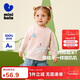 迷你巴拉【糯米T】男女童長(cháng)袖T恤純棉寶寶親膚磨毛萌趣上衣2025秋新品