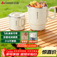 志高（CHIGO）便攜式燒水壺折疊電水壺316不銹鋼0.8L 旅行出差暑假期出游家用養生電熱水壺火鍋學(xué)生SM-3006D