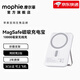 Mophie【3C認證 可上飛機】摩爾菲MagSafe磁吸無(wú)線(xiàn)充電寶10000毫安大容量帶支架移動(dòng)電源適用于蘋(píng)果17/16 10000毫安（白色）