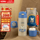 膳魔師（THERMOS）兒童運動(dòng)便攜保溫杯學(xué)生吸管水杯復古系列男女水壺600ml 灰