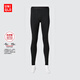 優(yōu)衣庫男裝HEATTECH EXTRA WARM棉混紡緊身褲/保暖內衣秋褲479467 479467/09黑色 M