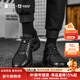蜀黍家秋冬季劍鋒新式體能訓練鞋加絨男款戶(hù)外訓練跑鞋運動(dòng)休閑通勤鞋 42
