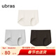 ubras【加長(cháng)底襠】無(wú)尺碼無(wú)痕女士?jì)妊澘咕d運動(dòng)女高彈升級包臀多條裝 蜜茶棕色+椰青灰色+燕麥奶色 均碼 90-130斤