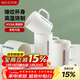 美廚（MAXCOOK）陶瓷杯馬克杯 水杯泡茶杯家用咖啡杯早餐杯子400ml 藍色MCH5923