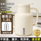 德國品質(zhì)保溫水壺保溫壺大容量熱水瓶家用2025新款熱水壺保溫瓶宿 國產(chǎn)銀膽-白色1L(防塵壺嘴+長(cháng)效保溫)