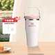 STANLEY折疊吸管杯304不銹鋼保溫杯車(chē)載時(shí)尚戶(hù)外大容量男女新年禮物 【熱銷(xiāo)主推Top1】591ml-晶粉色