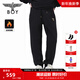 BOY LONDON秋冬男女黑色加絨束腳長(cháng)褲燙金印花潮牌休閑風(fēng)N05094 黑色 M