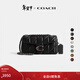 蔻馳（COACH）【禮物】【專(zhuān)享直降】女士菱格紋絎縫TABBY 20號單肩斜挎冬季女包 V5/黑色
