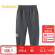 巴拉巴拉兒童褲子男童長(cháng)褲秋冬裝衛褲加絨潮24108125