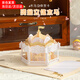 泓述3d立體創(chuàng  )意生日賀卡手工燙金旋轉木馬禮物精致節日情人節紀念高級感兒童祝?？ㄆ团笥验|蜜 燙金木馬