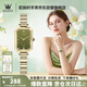 歐利時(shí)（OLEVS）手表女小方糖潮流時(shí)尚防水石英表小綠表簡(jiǎn)約氣質(zhì)女表新款女生禮物