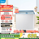 美的（Midea）雙桶洗衣機半自動(dòng)雙缸分區洗 12kg大容量家用品質(zhì)雙電機同洗同脫雙筒 一級能效換新補貼 MP12S166A 雙缸