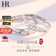 HR赫蓮娜情侶戒指一對戒求婚結婚素圈新年情人節禮物送女友老婆 鑲鉆款(活口版)