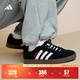 adidas「T頭鞋」VL COURT復古休閑板鞋德訓鞋男女阿迪達斯輕運動(dòng)   黑色/白色   43