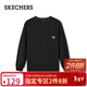 斯凱奇（Skechers）新年禮物2025春冬季男女同款圓領(lǐng)時(shí)尚潮流百搭運動(dòng)打底衫L325U033