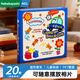 Nakabayashi仲林DIY自制覆膜粘貼式相冊本 40頁(yè)兒童成長(cháng)相冊薄/卡通/家庭影集照片書(shū) 藍色警車(chē) 243C
