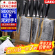 CAEO日本大馬士革鋼菜刀廚刀切肉片刀不銹鋼刀具家用德國廚師廚房套裝 主+砍+中+日+三+剔+水果【7】