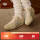 adidas 「T頭鞋」R71復古經(jīng)典薄底運動(dòng)鞋男女阿迪達斯官方三葉草   巖層沙暴土/金屬銀/草原棕   37