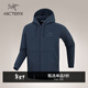 ARC'TERYX始祖鳥(niǎo) EMBLEM FLEECE FULL-ZIP HOODY 男子 抓絨衫 Black Sapphire/藍黑色 L