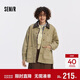 森馬（Semir）森柔牛仔|商場(chǎng)同款牛仔外套女中長(cháng)款2025秋寬松夾克103525108002