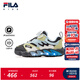 斐樂(lè )FILA兒童童鞋綜訓鞋2025年冬季新款男女小童旋鈕運動(dòng)閃燈鞋 傳奇藍/雪白-NS 31 內長(cháng)19.0cm