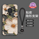魔巖【隱形支架殼】適用華為mate80手機殼Mate80ProMax油畫(huà)花朵Mate70pro全包防摔40/50/60新款保護套 隱形支架-油畫(huà)黑茶花-贈短黑繩 華為Mate60Pro/60Pro+