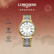 浪琴（LONGINES）瑞士手表 時(shí)尚系列 男士鋼帶機械表 L49222117