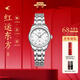 北京手表自動(dòng)機械表男珠峰對表國表日歷防水休閑商務(wù)名表禮物腕表男女 白面女表-BL053501
