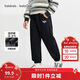 巴拉巴拉balaOne童裝兒童加絨運動(dòng)褲子男童女童長(cháng)褲2025冬季208425108214