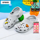 卡駱馳（CROCS）洞洞鞋男鞋女鞋 26夏季新款貝雅拖鞋輕便透氣情侶鞋沙灘鞋涼鞋 大氣灰經(jīng)典克駱格-現貨速發(fā) 43 -44 /M10W12/280mm