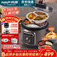 韓派電壓力鍋家用高壓雙膽電飯煲5升大容量三格內膽壓力鍋多功能智能高壓力電飯煲鴛鴦鍋火鍋 5升三格內膽+標準內膽 5L