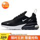 耐克NIKE休閑鞋女氣墊AIR MAX 270鞋AH6789-001黑35.5