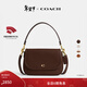 蔻馳（COACH）【禮物】新款女士經(jīng)典款LEGACY單肩包斜挎包真皮高級感冬季女包 B4/楓葉色