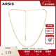 Arsis【明星同款】自由搭配蛇骨Y字鏈項鏈女百搭時(shí)尚鎖骨鏈禮物送女友 自由搭配蛇骨Y字鏈 金色