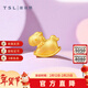 謝瑞麟（TSL）新年禮物黃金轉運珠趣玩寶寶系列木馬5D硬金工藝足金不含鏈XQ466 黃金木馬轉運珠