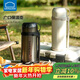樂(lè )扣樂(lè )扣（LOCK&LOCK）大容量保溫壺戶(hù)外旅行露營(yíng)不銹鋼便攜車(chē)載式手提暖壺1.8L深灰色