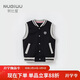 努比屋男童馬甲兒童春秋背心大童薄款馬夾男孩外穿學(xué)院風(fēng)休閑立領(lǐng)坎肩