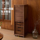 梵瀚木質(zhì)首飾收納柜多層抽屜款展示收納柜新家裝飾復古文玩飾品收納柜 典藏款 12層