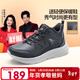 足力健老人鞋冬季中老年戶(hù)外加絨輕便保暖鞋25932035J 男 碳灰 42