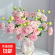 無(wú)刺玫瑰洋桔梗鮮切花插花捧花家庭水養云南昆明直發(fā)20-30個(gè)花苞 肉粉