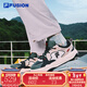 FILA FUSION斐樂(lè )板鞋情侶休閑鞋男女板鞋運動(dòng)鞋男鞋小白鞋 【男】雪白/黑-SD 42
