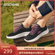 斯凱奇（Skechers）女鞋秋季軟底健步鞋網(wǎng)面運動(dòng)鞋百搭戶(hù)外休閑鞋跑步鞋124952