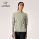 ARC'TERYX始祖鳥(niǎo) SUNNA CREW LS 女子 速干長(cháng)袖T恤 HABITAT/巖灰綠 S