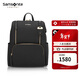 新秀麗（Samsonite）女包女士雙肩包電腦包書(shū)包大開(kāi)口黑色TL3新年情人節禮物送女友